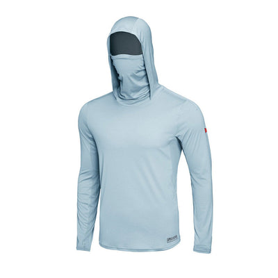Color:Steel Blue-Florence Hooded UPF Shirt