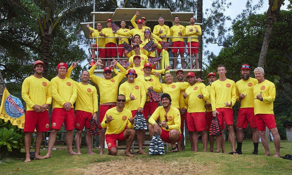 THE OFFICIAL OUTFITTER OF THE NORTH SHORE LIFEGUARD ASSOCIATION
