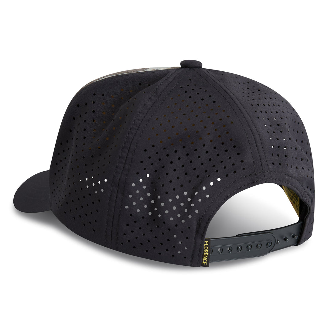 Camo Airtex Trucker Hat | Florence Marine X UK