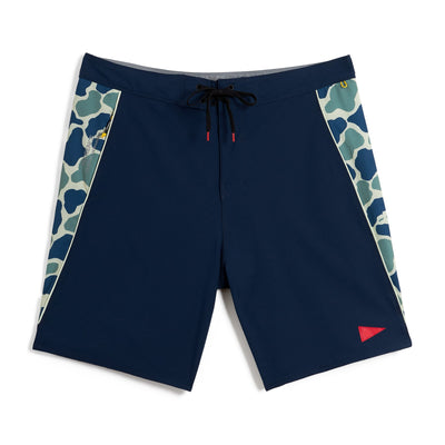 Color:Dark Navy-Florence F1 Airtex Gamma Boardshort