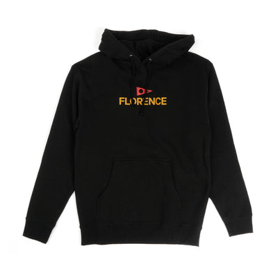 Color:Black-Florence Logo Hoodie