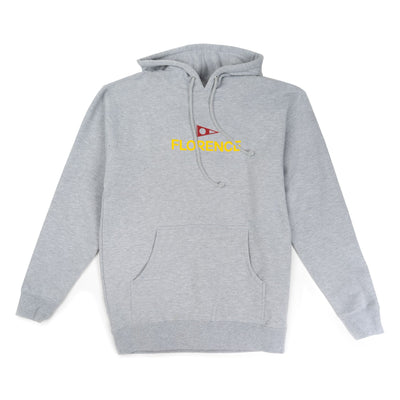 Color:Heather Grey-Florence Logo Hoodie