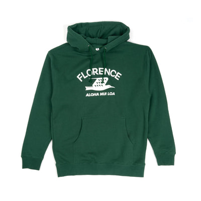 Color:Dark Emerald-Florence Iwa Hoodie