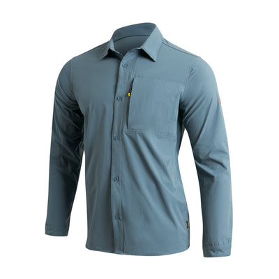 Color:Sea Blue-Florence Vented Expedition Long Sleeve Shirt