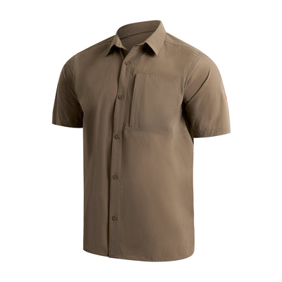 Color:Pumice-Airtex Expedition Short Sleeve Shirt