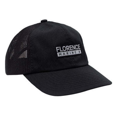 Color:Black-Florence Unstructured Trucker Hat