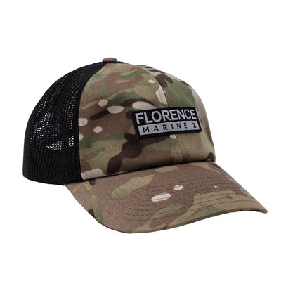 Color:Multi Cam-Florence Unstructured Trucker Hat