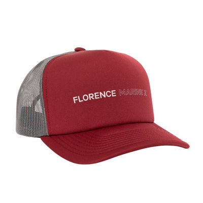 Color:Maroon-Florence Foam Trucker Hat