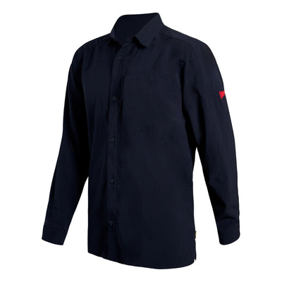Color:Department Navy-Florence Airtex Expedition Long Sleeve Shirt