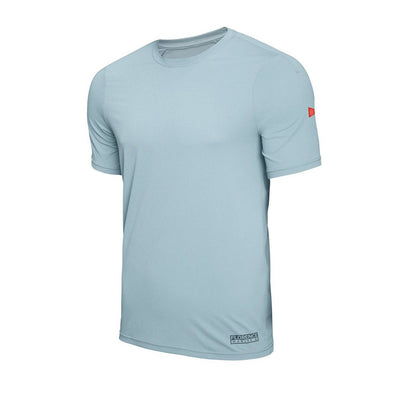 Color:Steel Blue-Florence Airtex Short Sleeve Shirt