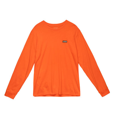 Color:Flame-Florence Organic Long Sleeve Shirt